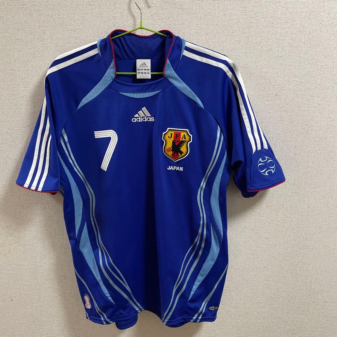日本代表2006年ドイツW杯ユニフォーム 中田英寿（背番号7）モデル／Mサイズ