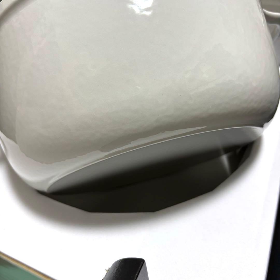 【新品未使用】VERMICULAR バーミキュラ　ライスポット 5合炊　ホワイト