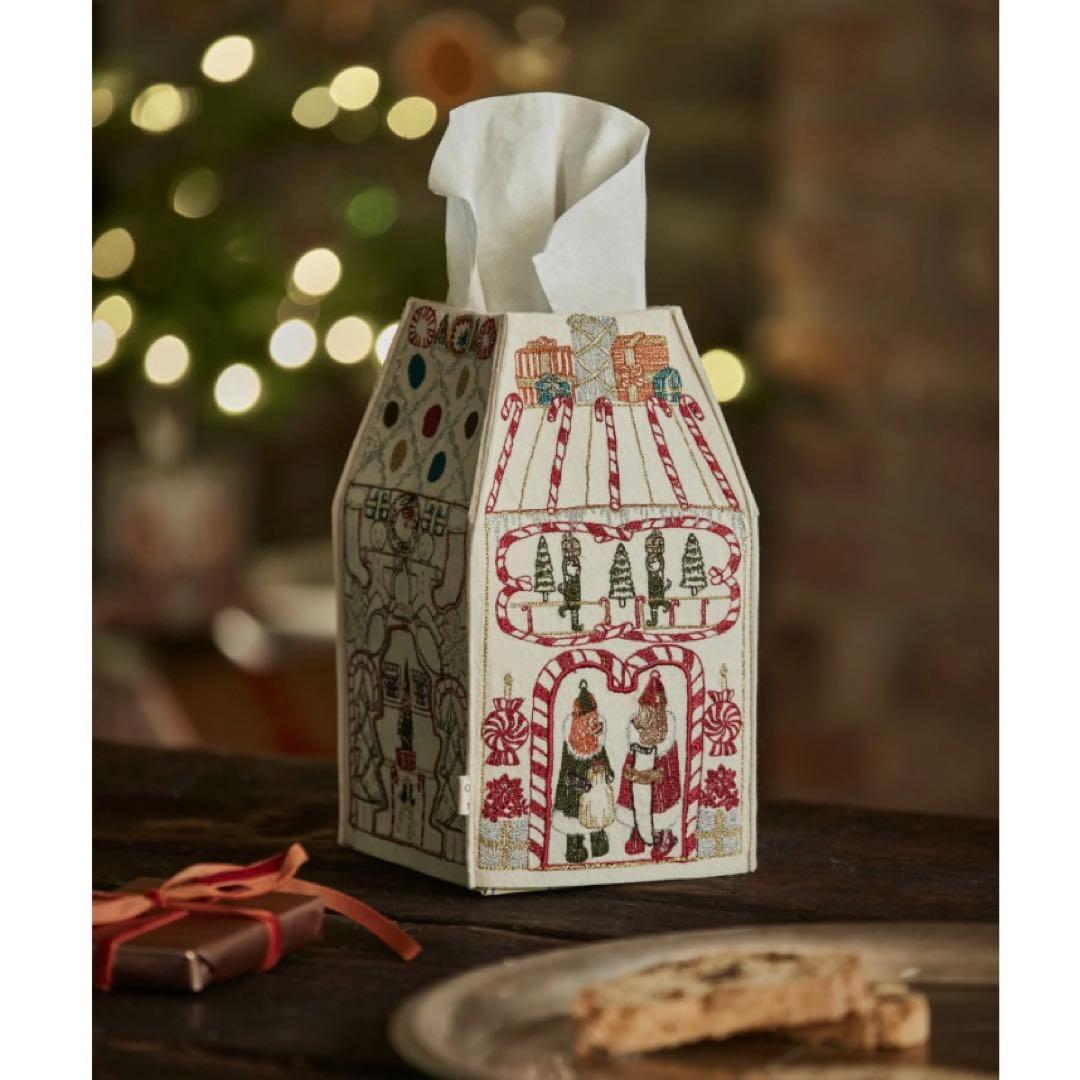 CORAL＆TUSK コーラルアンドタスク ティッシュボックス Xmas⭐︎
