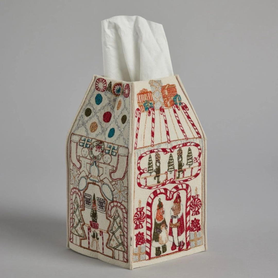 CORAL＆TUSK コーラルアンドタスク ティッシュボックス Xmas⭐︎