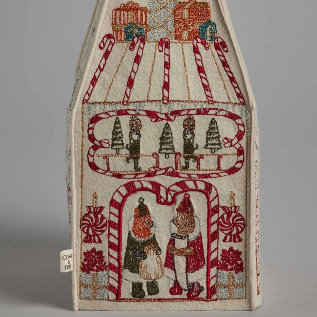 CORAL＆TUSK コーラルアンドタスク ティッシュボックス Xmas⭐︎