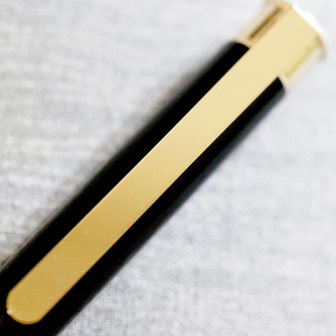 【美品 送料込み】モンブラン 万年筆 ノブレスオブリージュ ゴールド ブラック