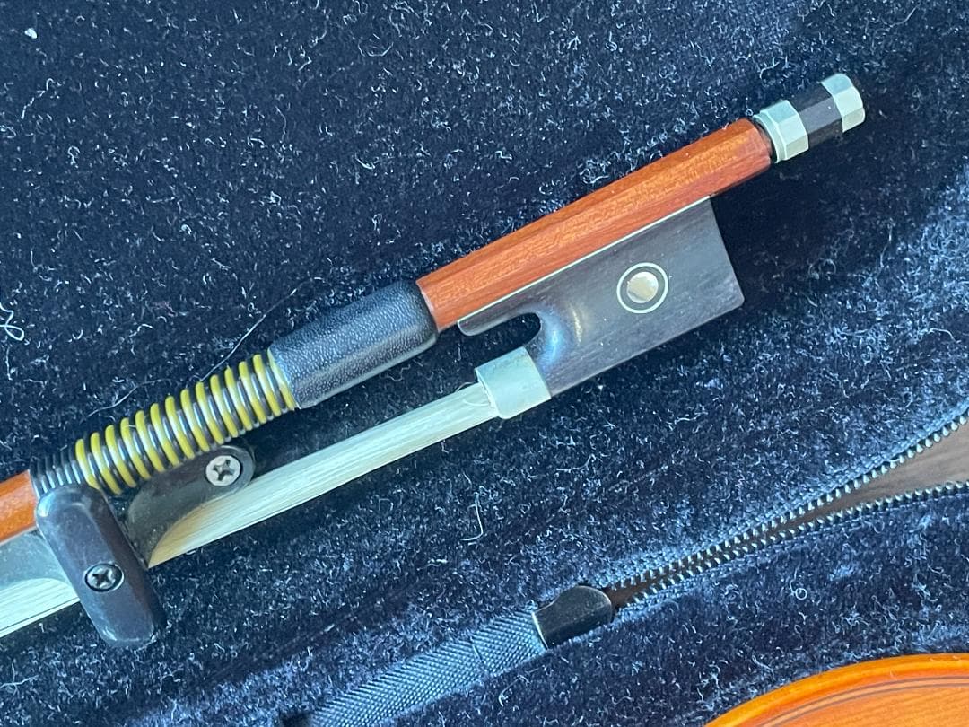 子供用バイオリン 1/2サイズ 裏板一枚板 【美品】