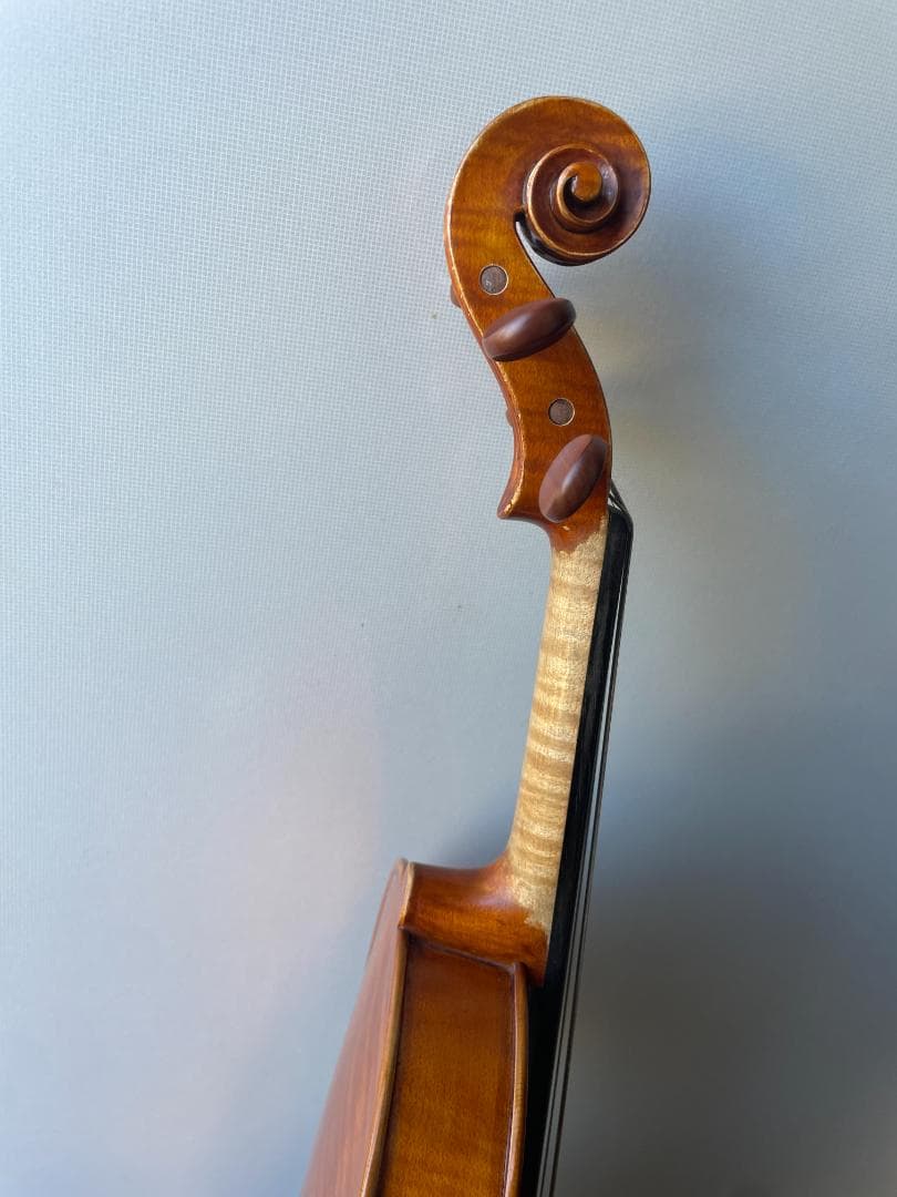 子供用バイオリン 1/2サイズ 裏板一枚板 【美品】