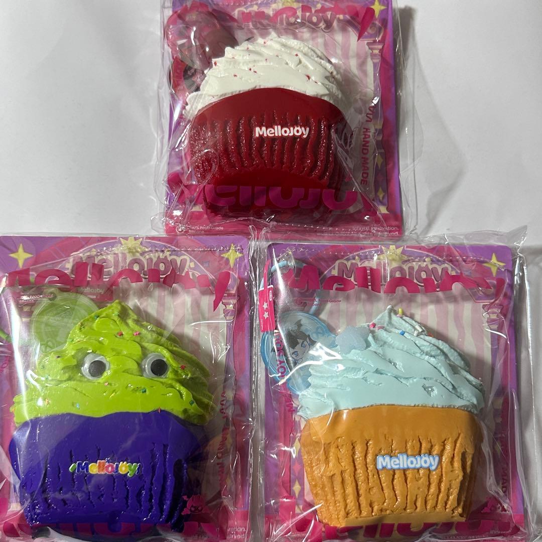 メロジョイ　mellojoy カップケーキか？　3個セット