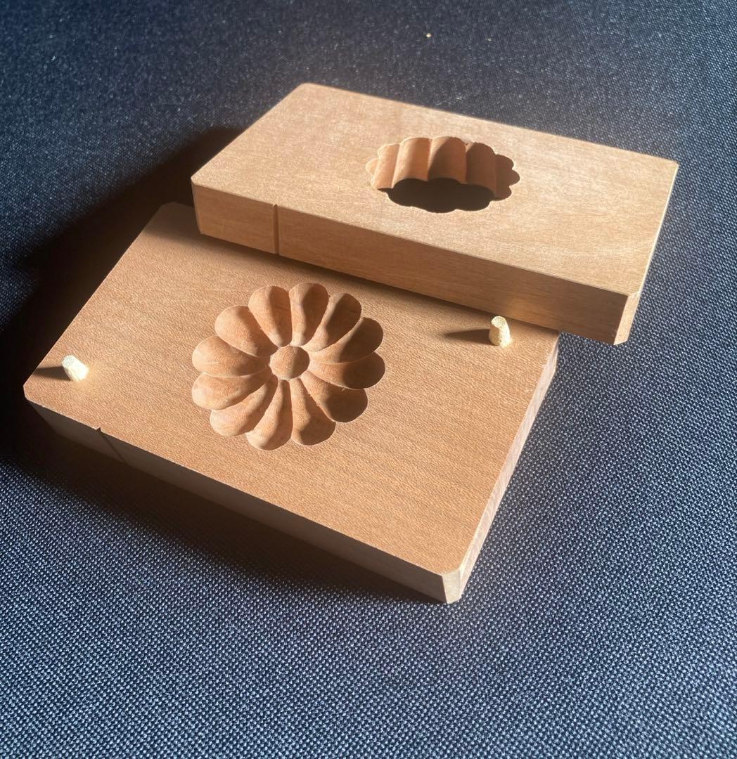 菊型　和菓子型　練り切り用