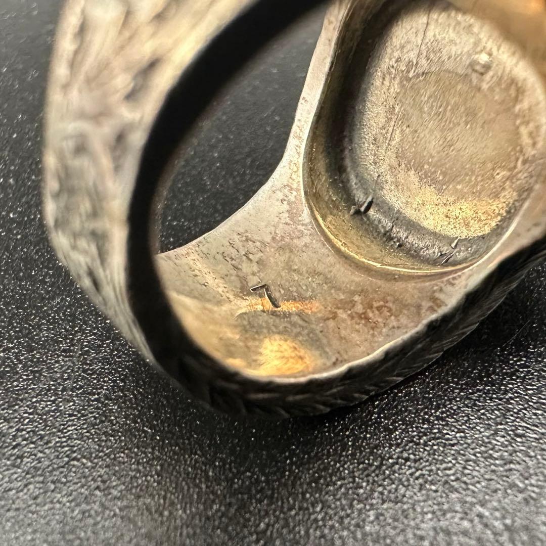 極美品✨　GUCCI　指輪　リング　タイガーヘッド　ロゴ　刻印　1509