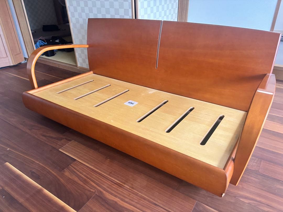 【最終値下げ】Arflex poppy アルフレックス　二人掛けソファ グレー