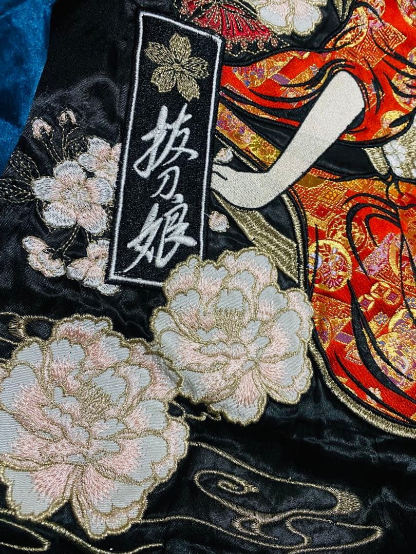 RETRIBUTION 日本芸者　スカジャン　限定版　サテン 2面使う