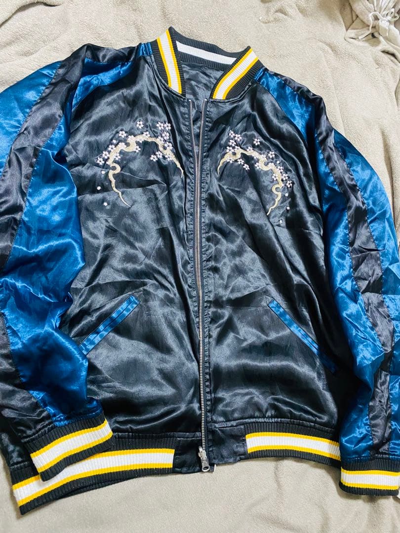 RETRIBUTION 日本芸者　スカジャン　限定版　サテン 2面使う