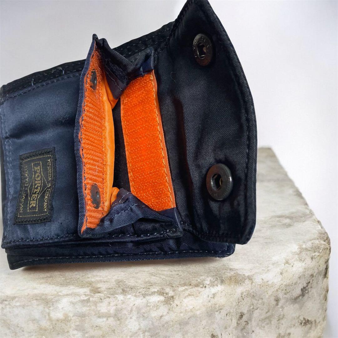 HEAD PORTER タンカー ウォレット タンカーブルー 廃盤 希少 美品