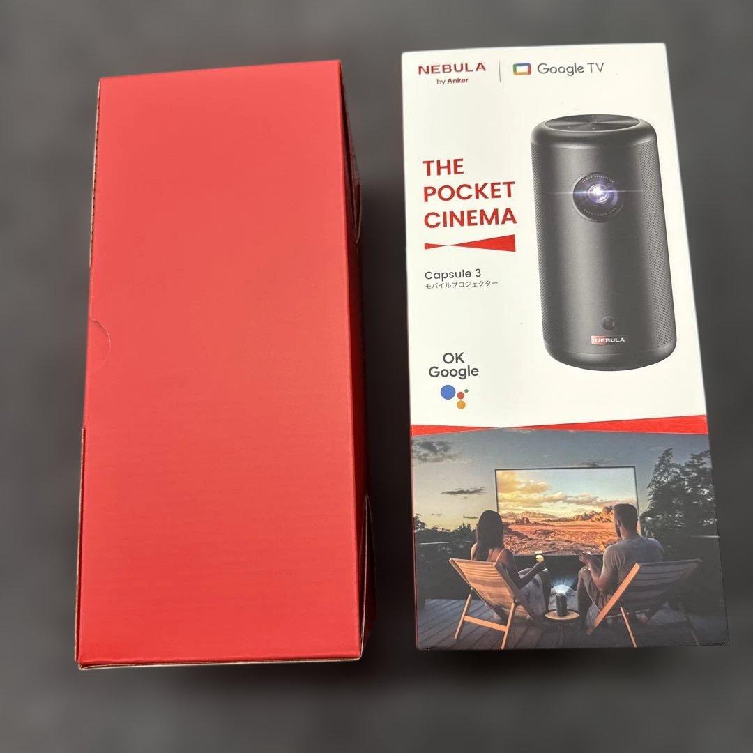ジ*ギ様 Anker Nebula Capsule 3 小型 モバイル プロジェ
