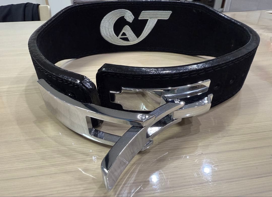 JURASSIC 木澤　オリジナルレザーベルト　S ブラック