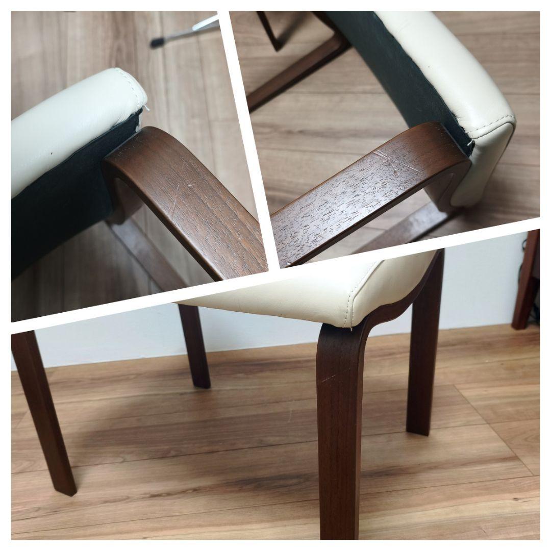 美品 カンディーハウス ライナス リビング ハイバックチェア&スツール(1/2)