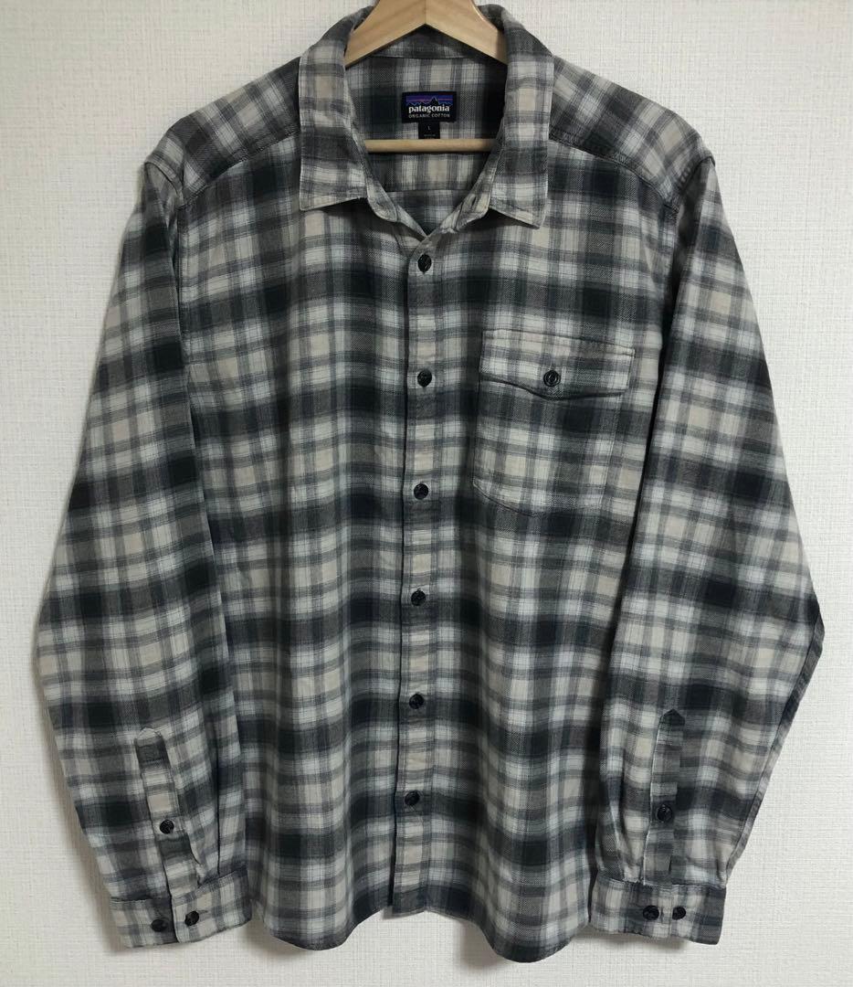 激レア☆好配色 patagonia パタゴニア オンブレ チェック ネルシャツL
