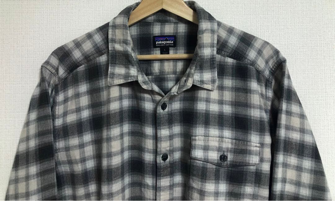 激レア☆好配色 patagonia パタゴニア オンブレ チェック ネルシャツL