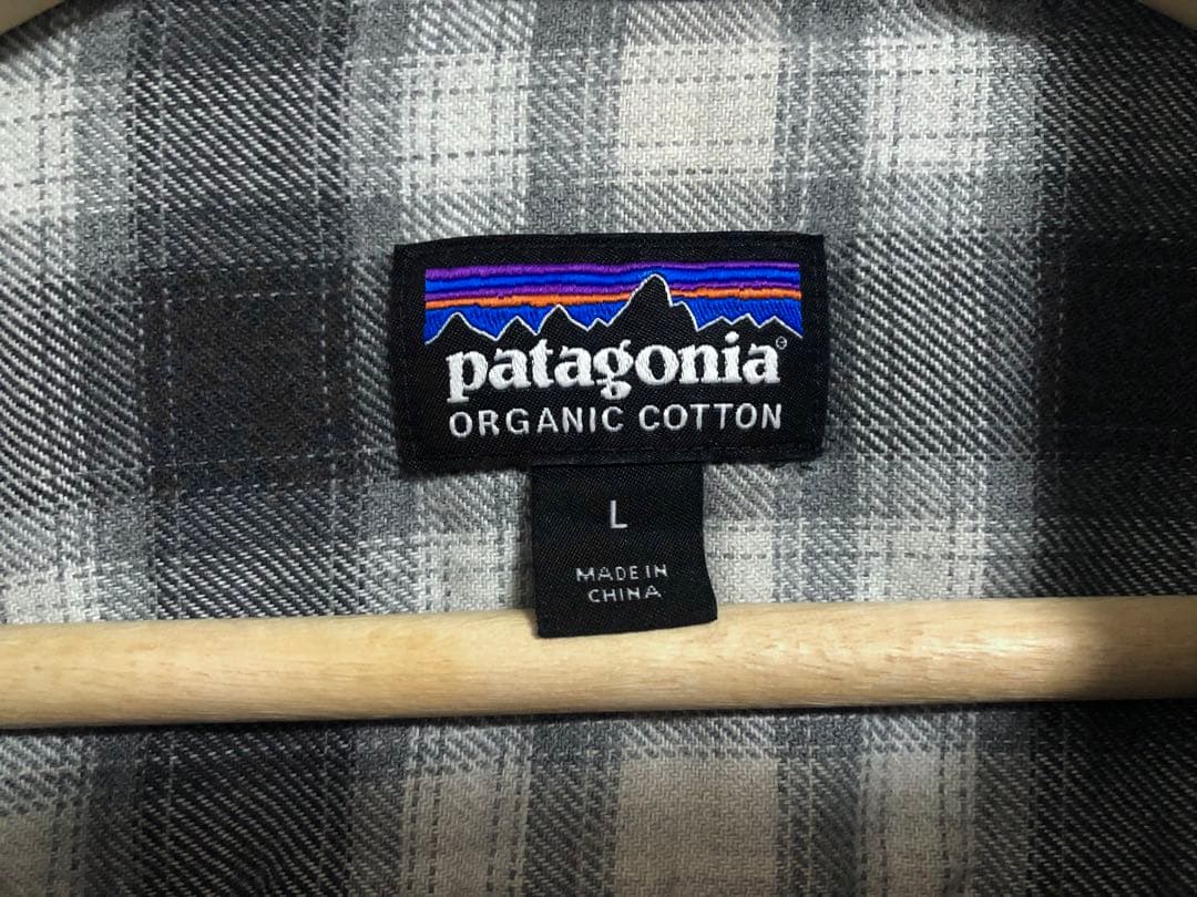 激レア☆好配色 patagonia パタゴニア オンブレ チェック ネルシャツL
