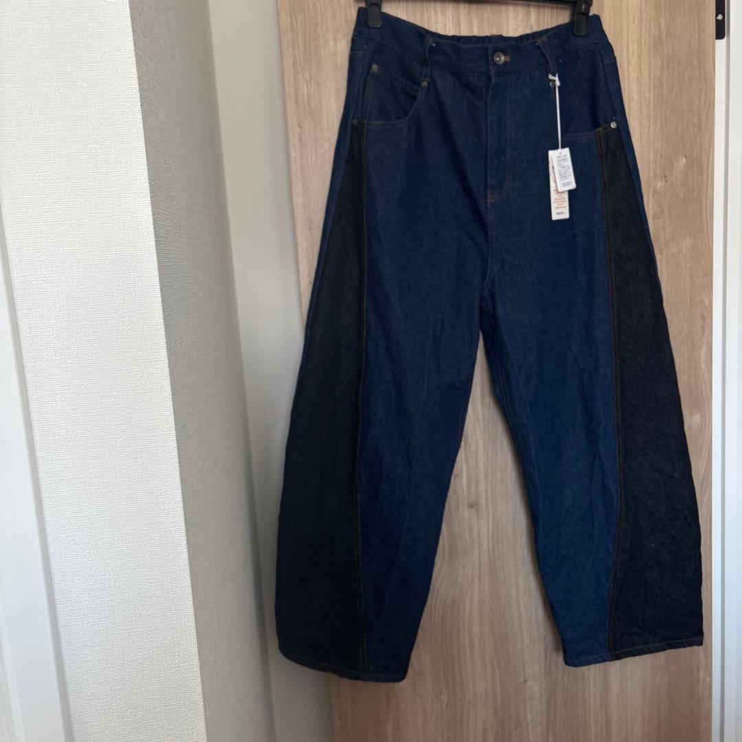 ニコアンド be with M misayo デニムパンツ