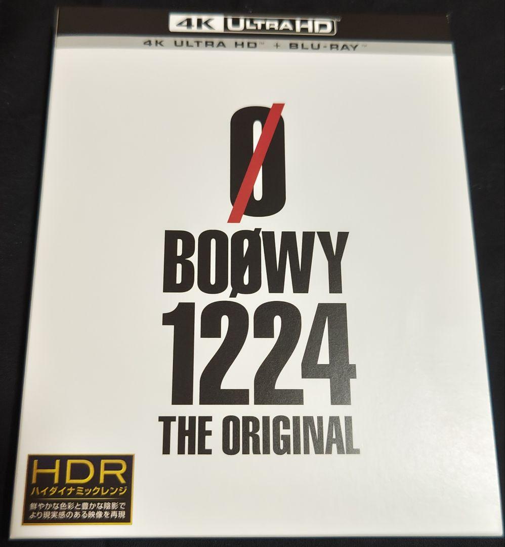 BOOWY/1224 THE ORIGINAL 4K HD＋Blu-ray