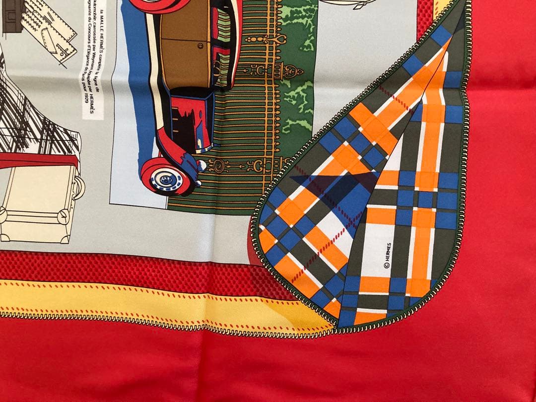 エルメス シルクスカーフ ヴィンテージカー