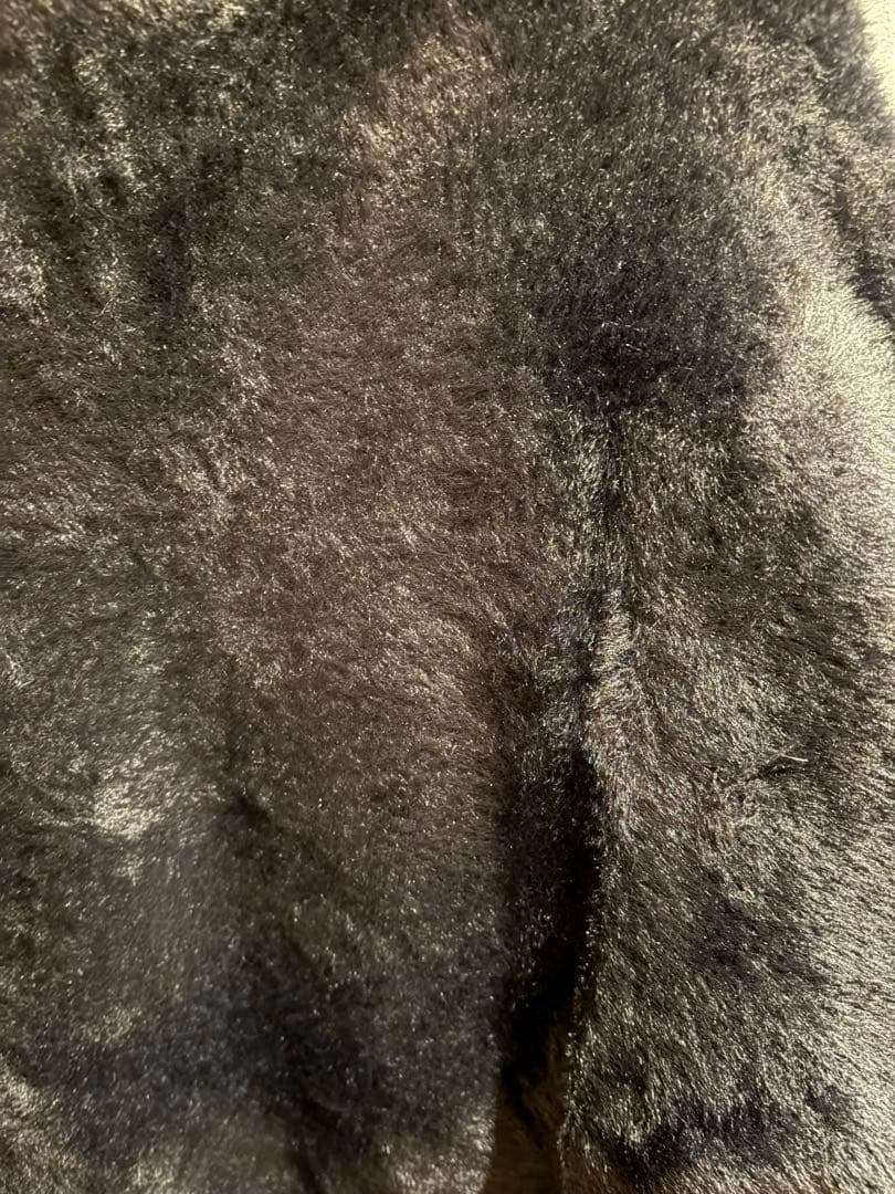 Stussy シャギーカーディガン　ブラック