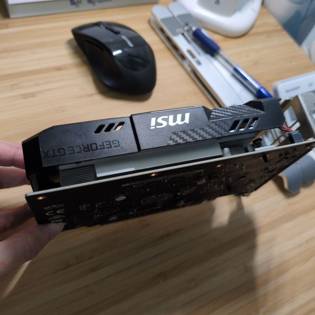 グラフィックボード MSI GTX 1650 AERO ITX 4G OC