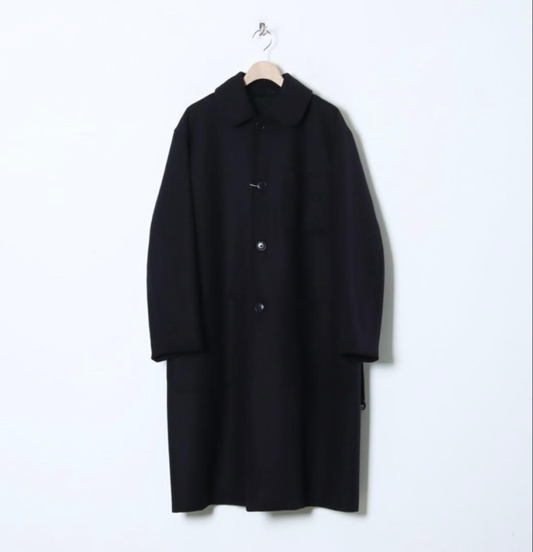 コモリ　2023AW ウールカシミアミリタリーコート　サイズ1comoli