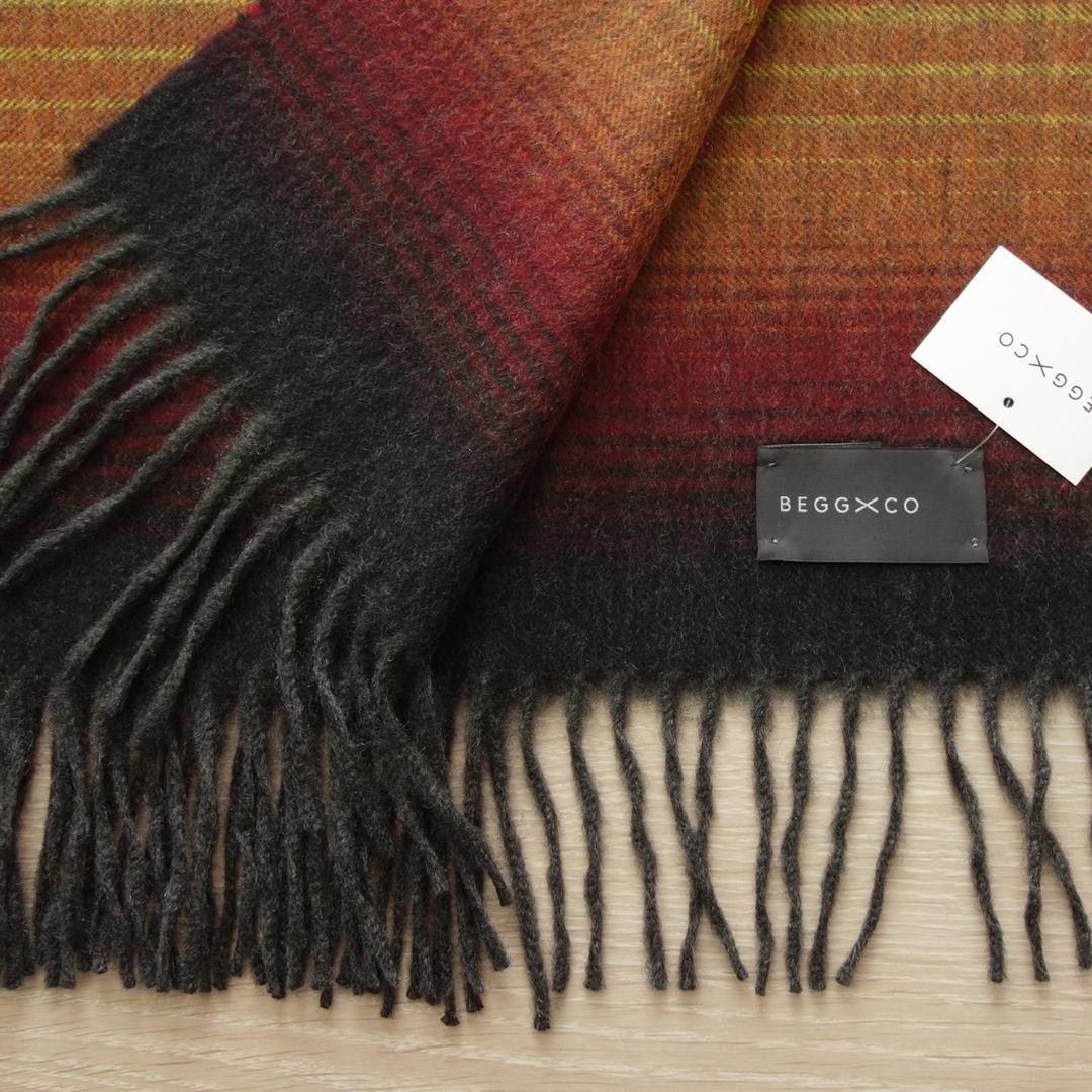 altoリコーダー 新品 BEGG×CO カシミヤ100% 大判ストール