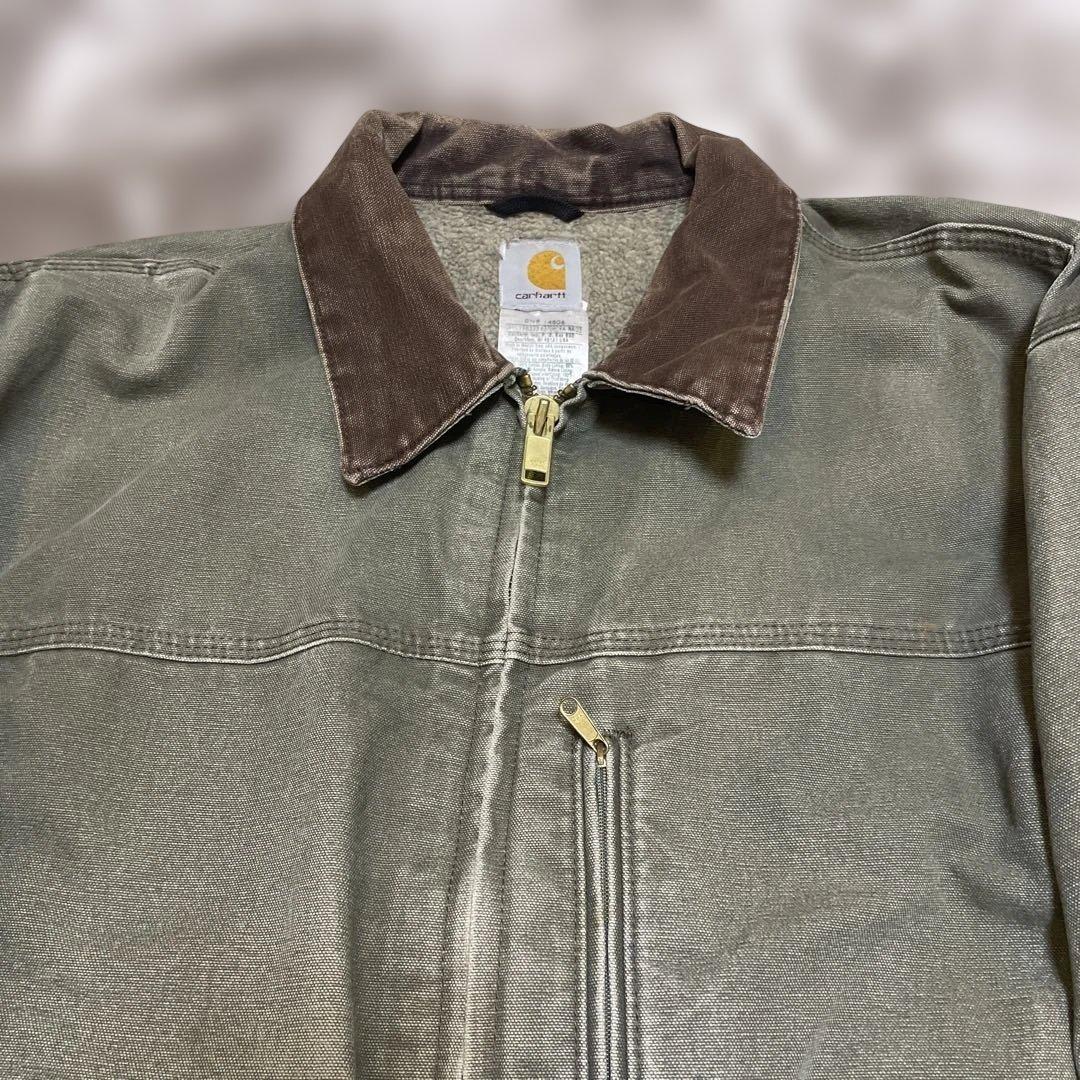 ト*サ様 11年メキシコ製Carhartt ワークジャケット C61ARG 2X