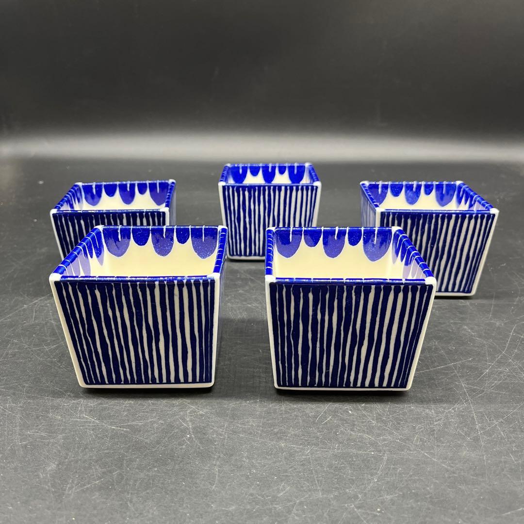 ⭐️新品 未使用品⭐️辻嘉一　特選和食器揃　用の美 オランダ麦蕎手四方鉢セット