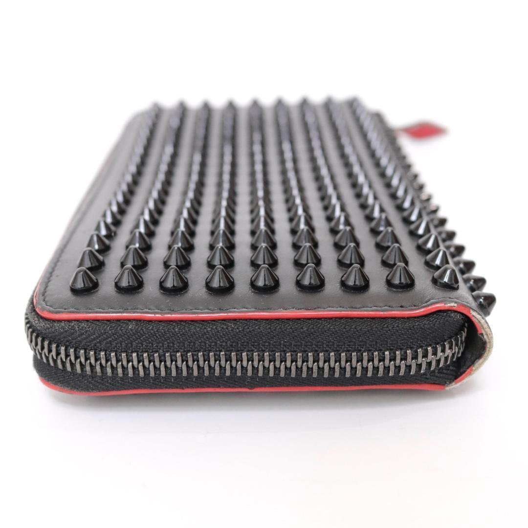 Christian　Louboutin　長財布　パネトーネ　レザー　ブラック