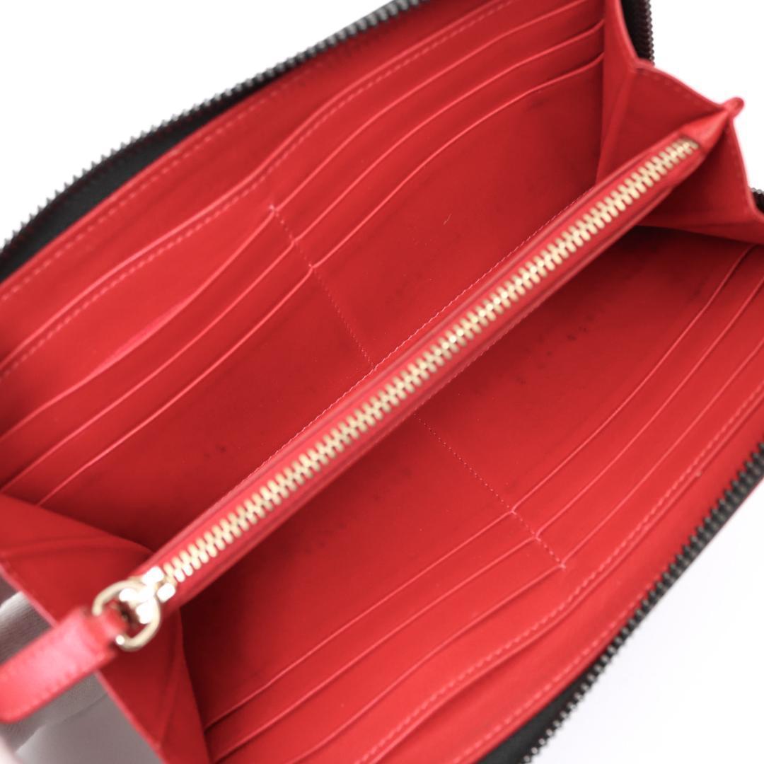 Christian　Louboutin　長財布　パネトーネ　レザー　ブラック