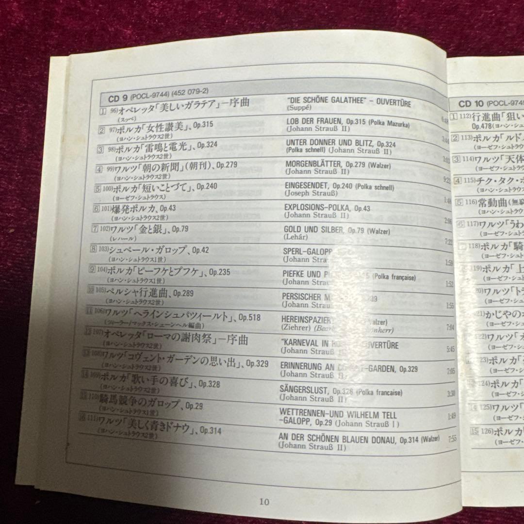 DieSchönsteWiener-Musikウィンナワルツ大全集12CDセット