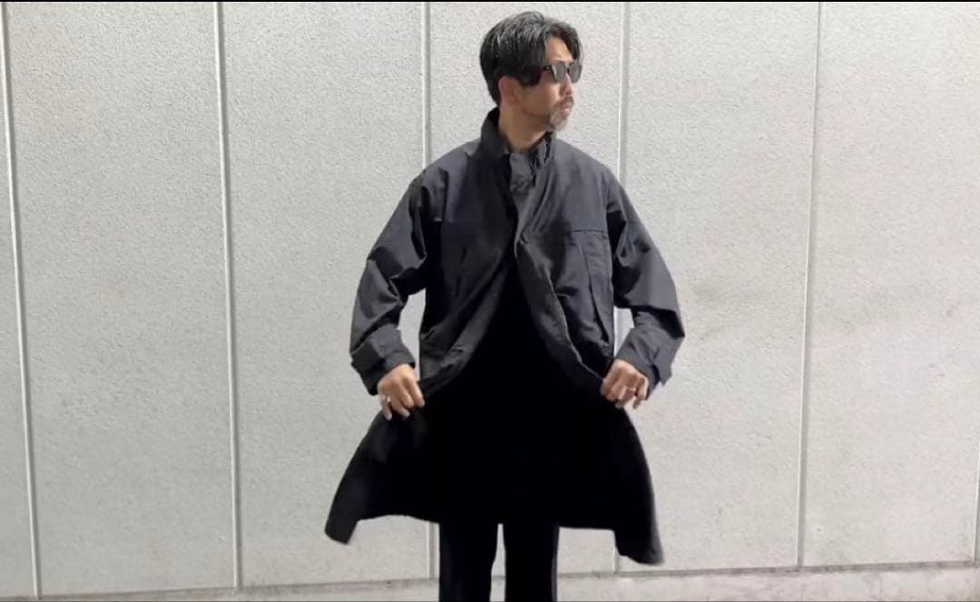 1回着用 美品 ユニクロ U ライトウェイトコート ブラック XXL