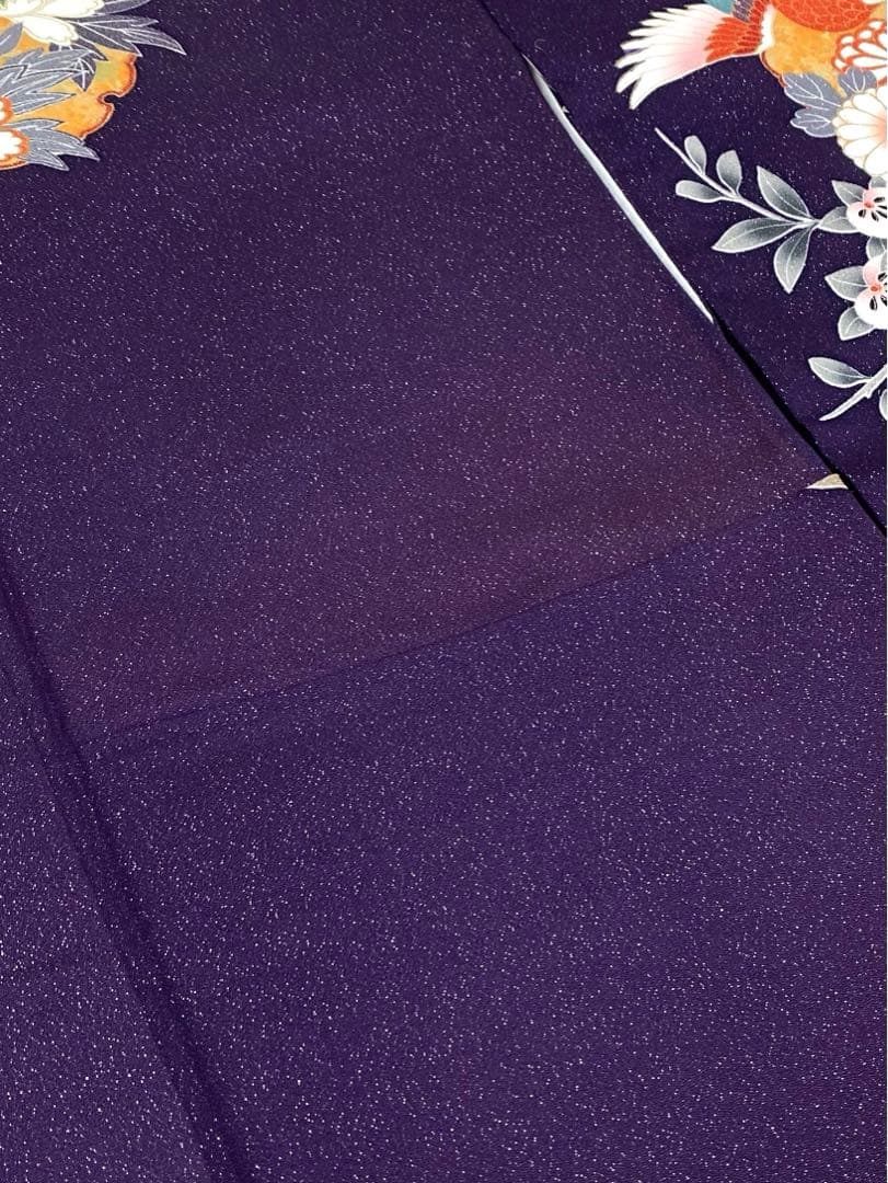 作家振袖 豪華 銀通し 金駒 金彩 紋意匠 牡丹 身丈163cm