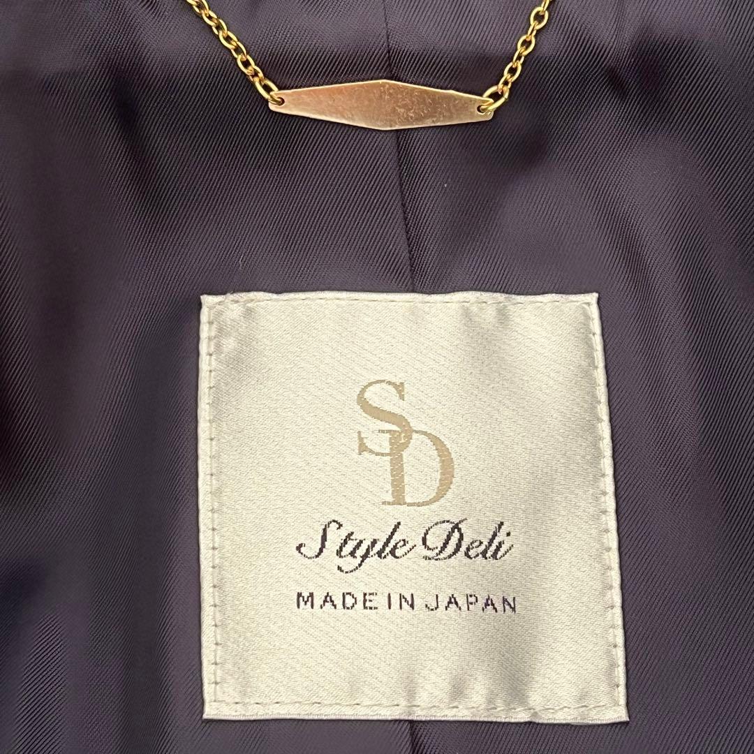 新品未使用タグ付き　STYLE DELI バージンウールダブルロングコート