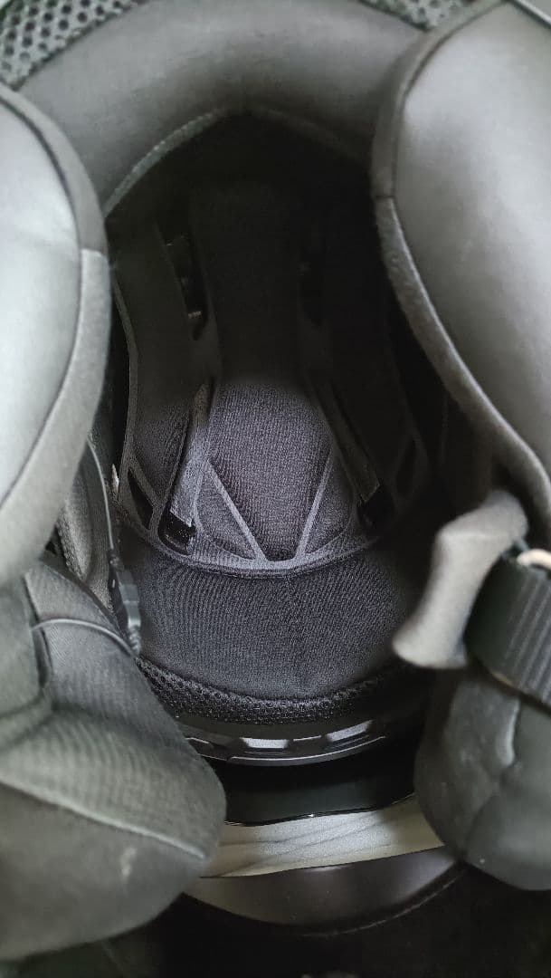 Kabuto フルフェイスヘルメット ブラック・レッド　いんかむつき