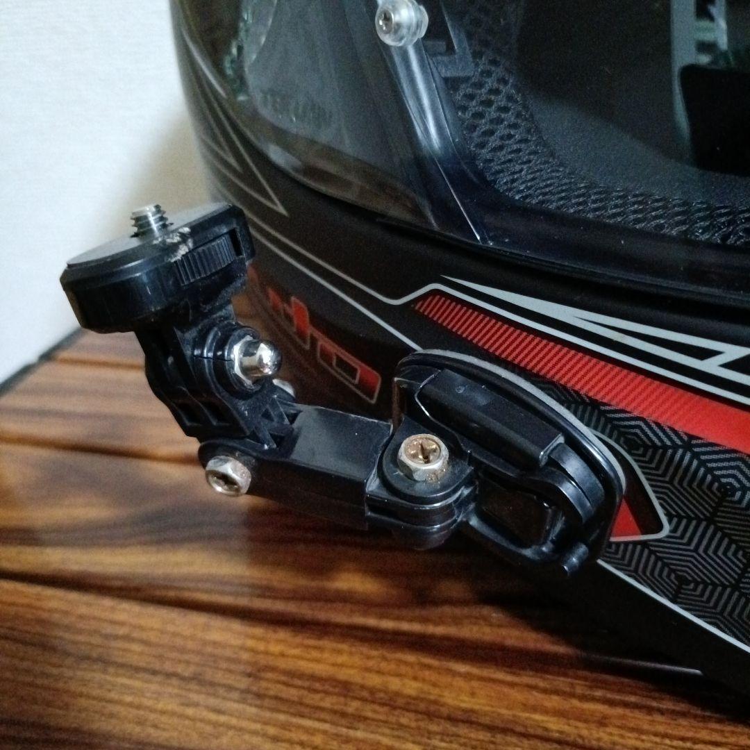 Kabuto フルフェイスヘルメット ブラック・レッド　いんかむつき