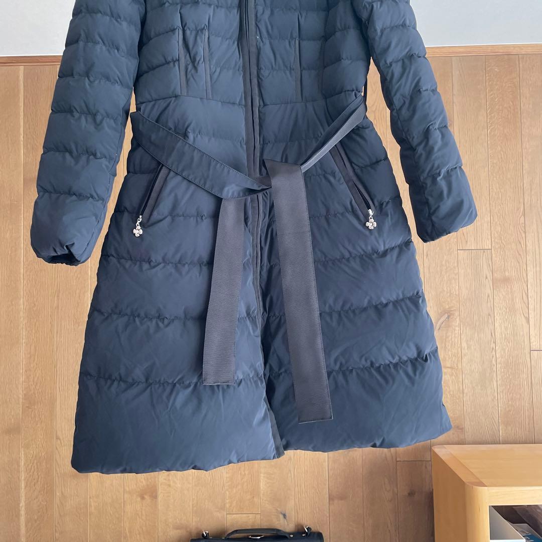 エムズグレイシー　ファー　　　ベルト付き　ダウンコート