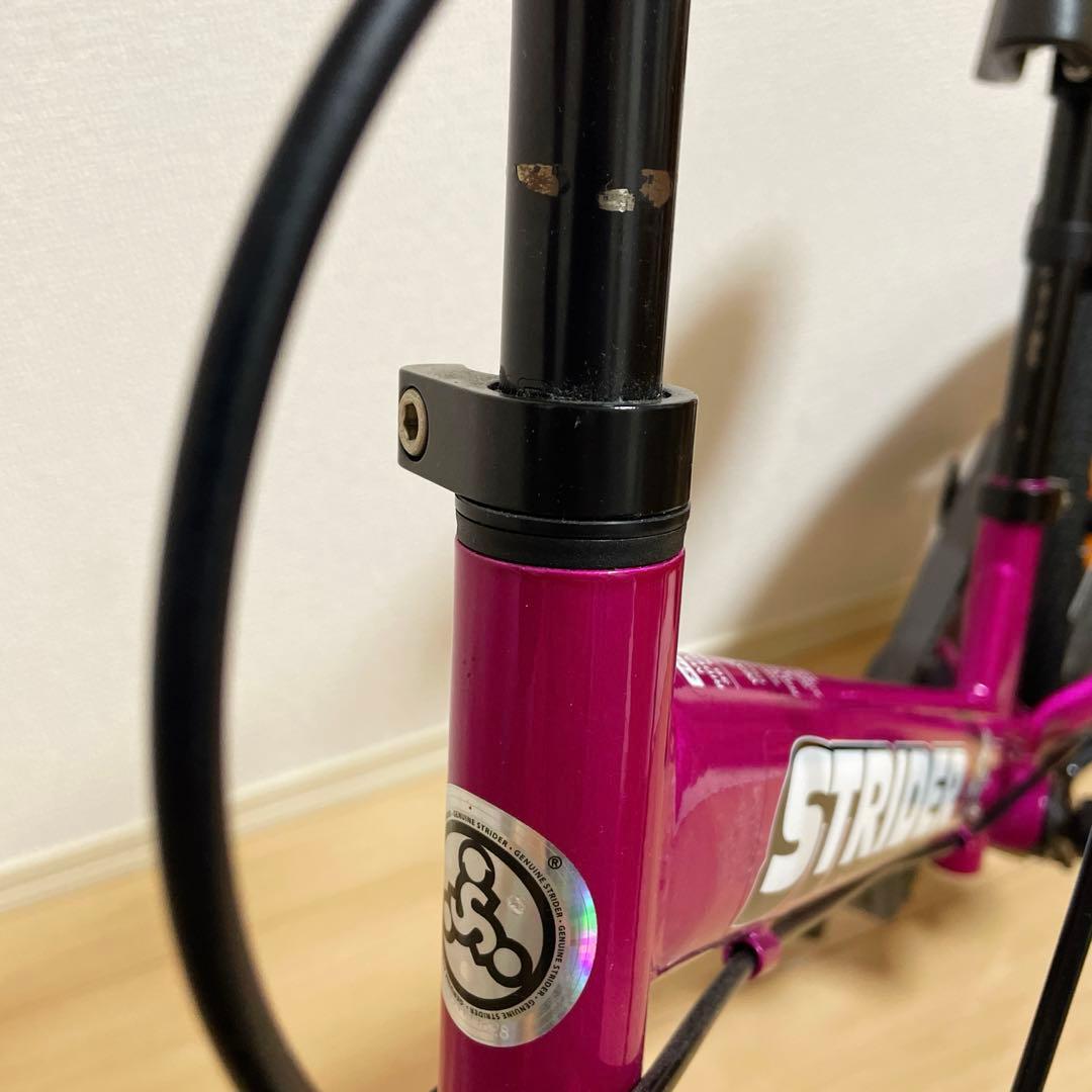 STRIDER ストライダー 14X フューシャピンク ペダル付き