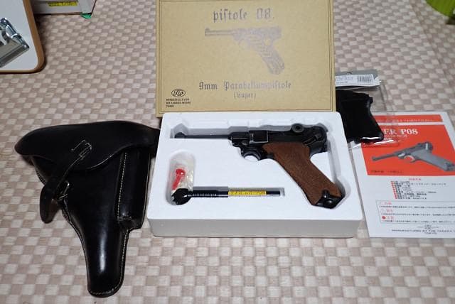 【希少美品！】タナカ ルガーP08 4インチ HW ガスブロほか 早い者勝ち！