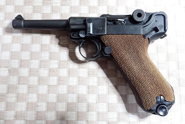 【希少美品！】タナカ ルガーP08 4インチ HW ガスブロほか 早い者勝ち！