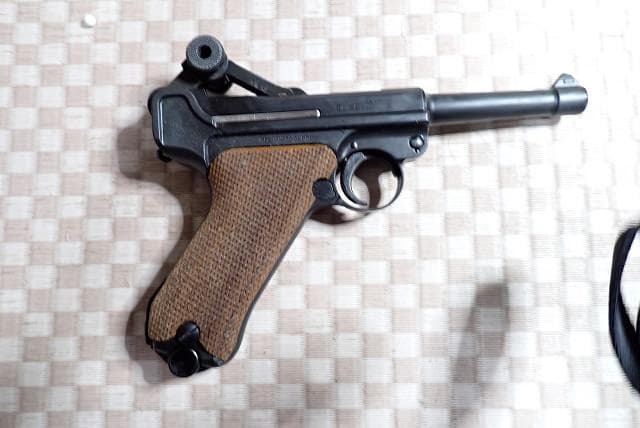 【希少美品！】タナカ ルガーP08 4インチ HW ガスブロほか 早い者勝ち！