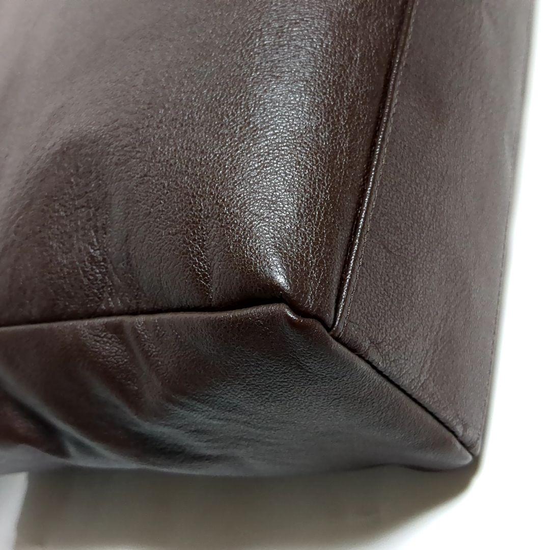 ✨美品✨ウォームスクラフツマニュファクチャートートバッグ ブラウン ホースレザー