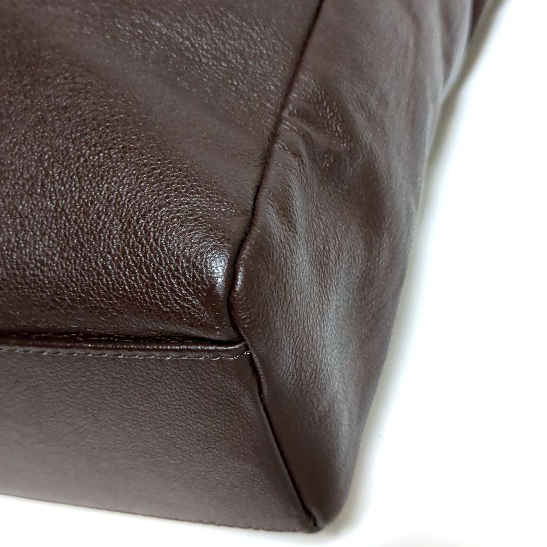 ✨美品✨ウォームスクラフツマニュファクチャートートバッグ ブラウン ホースレザー