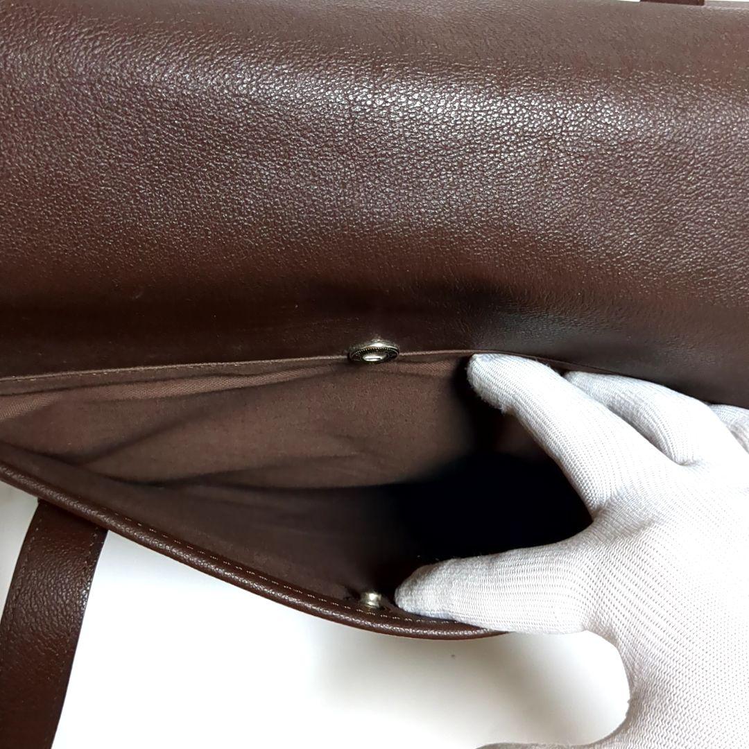 ✨美品✨ウォームスクラフツマニュファクチャートートバッグ ブラウン ホースレザー