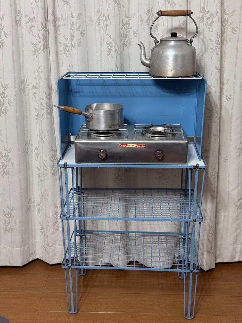 HAGO ハゴ　ヴィンテージ　キャンプキッチン　キッチンラック