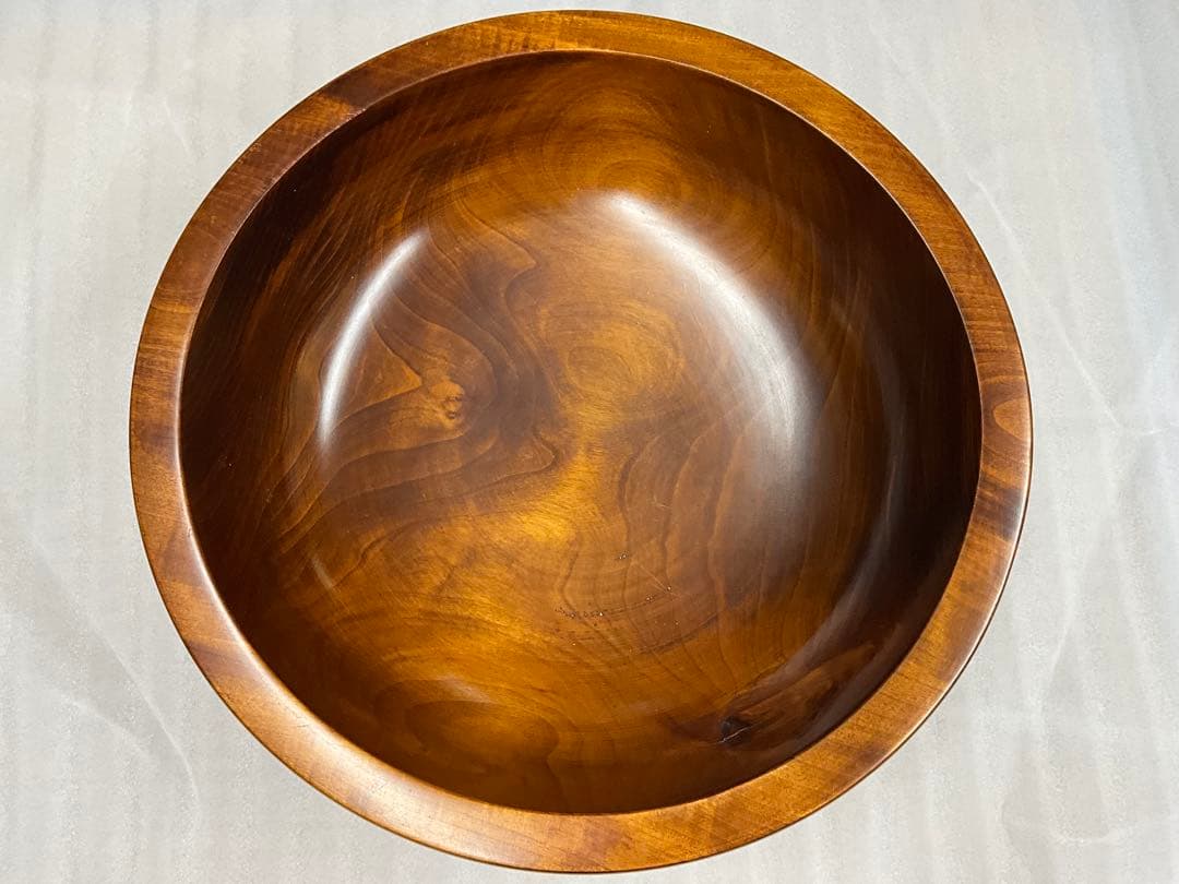 蕎麦こね鉢　木地欅