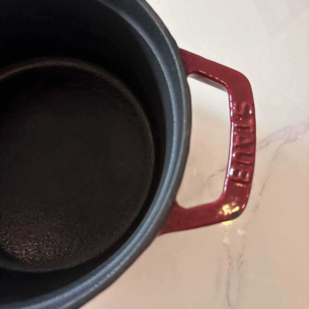 STAUB ココットラウンド赤 20cm