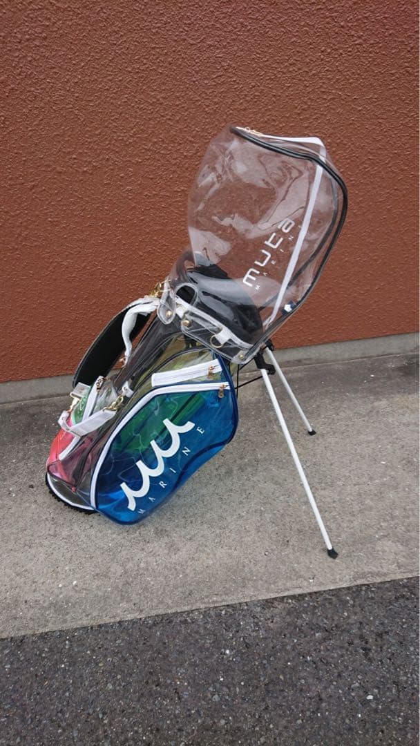 muta marine ムータマーリン　クリア　スケルトン　キャディバック